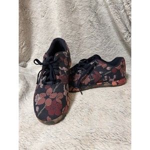 NOBULL Tropical Floral Trainer+ Womens Athletic Shoes Size 11.5 / Mens Size 10